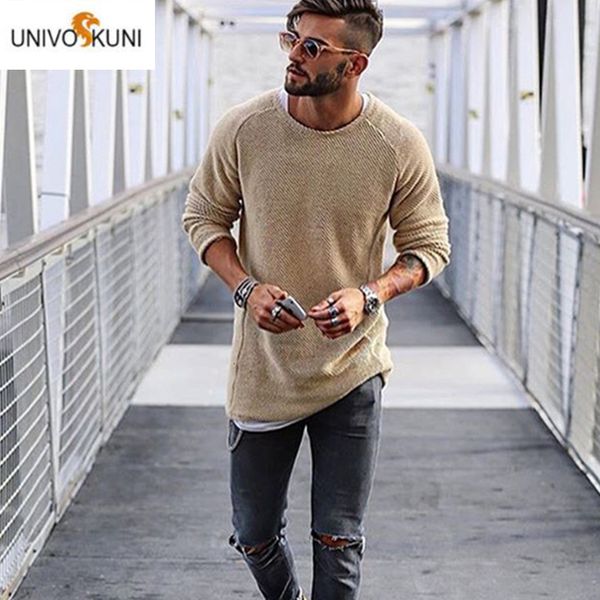 univos kuni 2019 men's casula sweater fashion slim fit brand autumn long sleeved soft soild color wild male big size 2xl q6084 sh190922, White;black
univos kuni 2019 men's casula sweater fashion slim fit brand autumn long sleeved soft soild color wild male big size 2xl q6084 sh190922, White;black