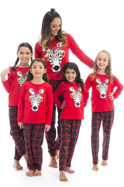 christmas family matching deer outfits fashion kids mom long sleeve animal plaid pants family matching casual pajamas set, Blue
christmas family matching deer outfits fashion kids mom long sleeve animal plaid pants family matching casual pajamas set, Blue