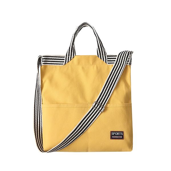 women multi-function canvas tote ladies casual shoulder bag foldable shopping bags beach bag female handbag striped back strap b
women multi-function canvas tote ladies casual shoulder bag foldable shopping bags beach bag female handbag striped back strap b