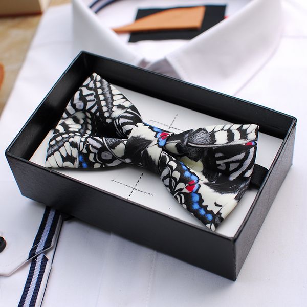 as a gift fashion handmade retro butterfly design creative black bow tie/ party wedding box packing 1pc, Black;blue
as a gift fashion handmade retro butterfly design creative black bow tie/ party wedding box packing 1pc, Black;blue