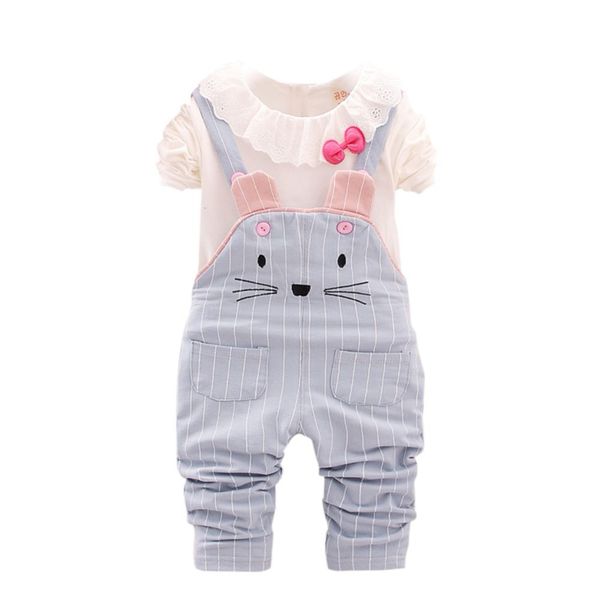 2019 autumn baby girl clothes sets blouse+cute mouse strap pants 2pcs children clothing set baby girl suit, White
2019 autumn baby girl clothes sets blouse+cute mouse strap pants 2pcs children clothing set baby girl suit, White