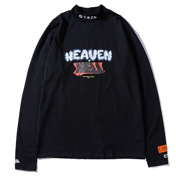 Heron Preston T-Shirts Summer High Neck Men Casual Long Sleeve High Street Hip Hop Black Designer T-shirts
Heron Preston T-Shirts Summer High Neck Men Casual Long Sleeve High Street Hip Hop Black Designer T-shirts