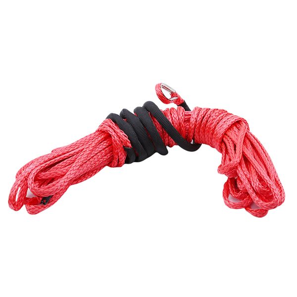 practical red car winch rope synthetic fiber cable line ultra-high molecular durable traction rope towing ropes
practical red car winch rope synthetic fiber cable line ultra-high molecular durable traction rope towing ropes