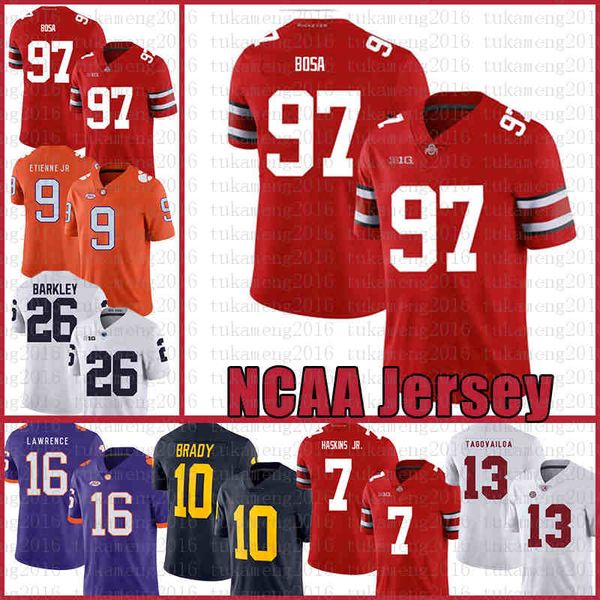 ncaa ohio state buckeyes 97 nick bosa 7 dwayne haskins jr american football jersey 9 travis etienne jr. tom brady saquon barkley csegrt, Black;red
ncaa ohio state buckeyes 97 nick bosa 7 dwayne haskins jr american football jersey 9 travis etienne jr. tom brady saquon barkley csegrt, Black;red