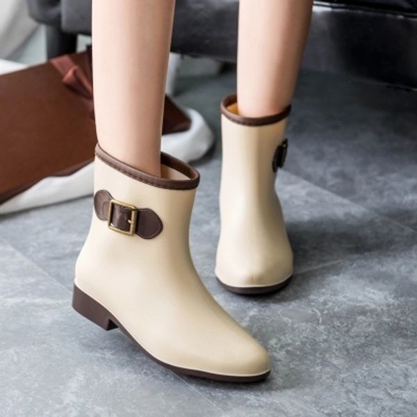pvc rubber rainboots woman glossy solid color autumn 2018 female waterproof rain boots casual shoes thick heel rainboots lady, Black
pvc rubber rainboots woman glossy solid color autumn 2018 female waterproof rain boots casual shoes thick heel rainboots lady, Black