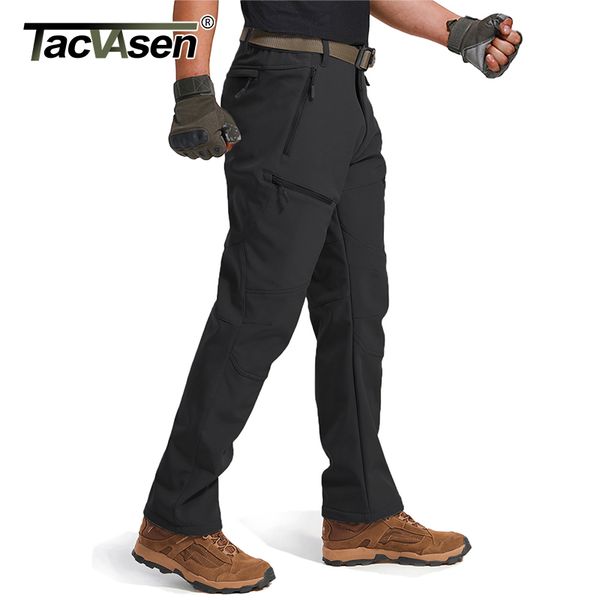 tacvasen winter tactical softshell trousers men fleeced warm multi-pockets cargo work trousers rip-shike hunt pants, Black
tacvasen winter tactical softshell trousers men fleeced warm multi-pockets cargo work trousers rip-shike hunt pants, Black