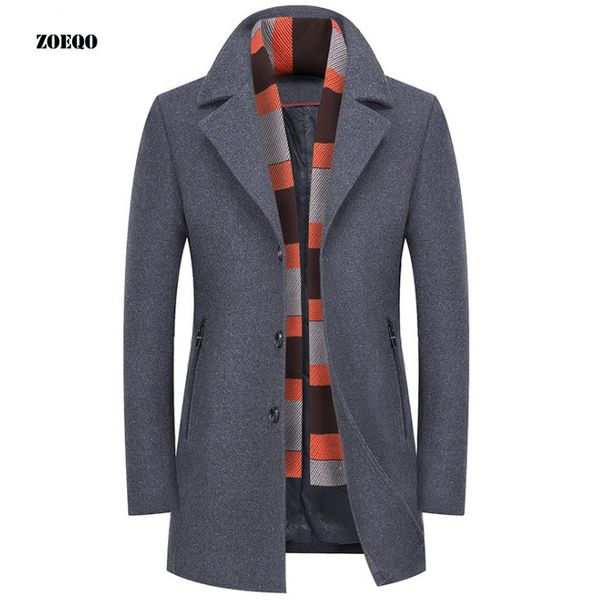 winter wool coat men slim fit jacket for men and parks stand-up collar men's windbreaker jacket thickened woolen pea coat, Black
winter wool coat men slim fit jacket for men and parks stand-up collar men's windbreaker jacket thickened woolen pea coat, Black