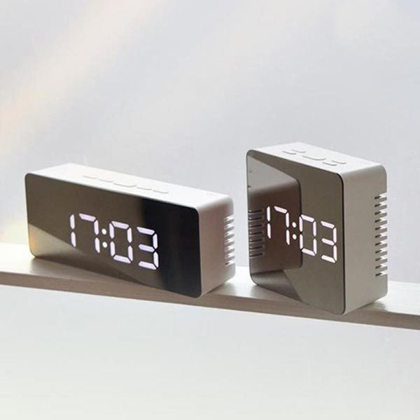 other clocks & accessories led mirror alarm clock digital snooze wake up light electronic time temperature display home decoration
other clocks & accessories led mirror alarm clock digital snooze wake up light electronic time temperature display home decoration