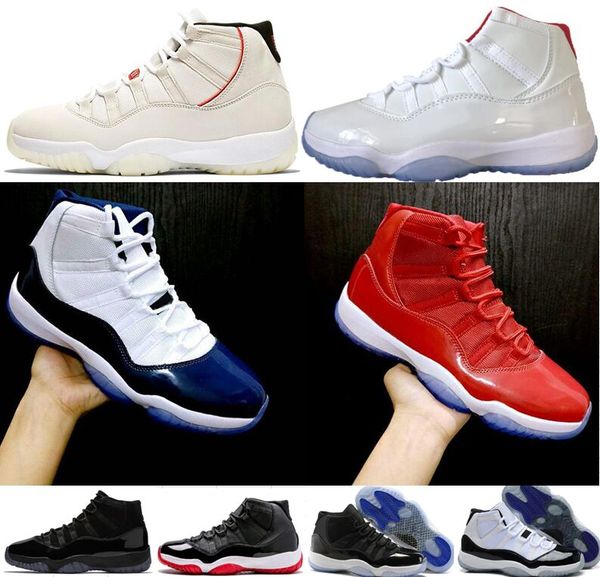 11s Platinum Tint Concord 45 Mens Basketball Shoes 11 Cap and Gown Blackout Stingray Gym Red Midnight Navy Space Jams Bred Sports Sneakers
11s Platinum Tint Concord 45 Mens Basketball Shoes 11 Cap and Gown Blackout Stingray Gym Red Midnight Navy Space Jams Bred Sports Sneakers