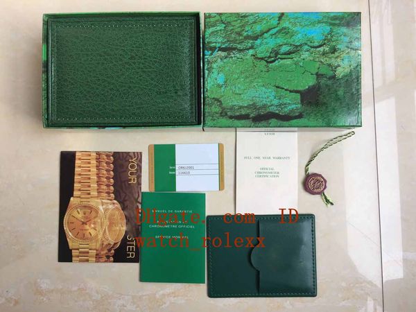 luxury selling green watch original box card wood boxes for perpetual 116660 116610 cosmograph watches, Black;blue
luxury selling green watch original box card wood boxes for perpetual 116660 116610 cosmograph watches, Black;blue