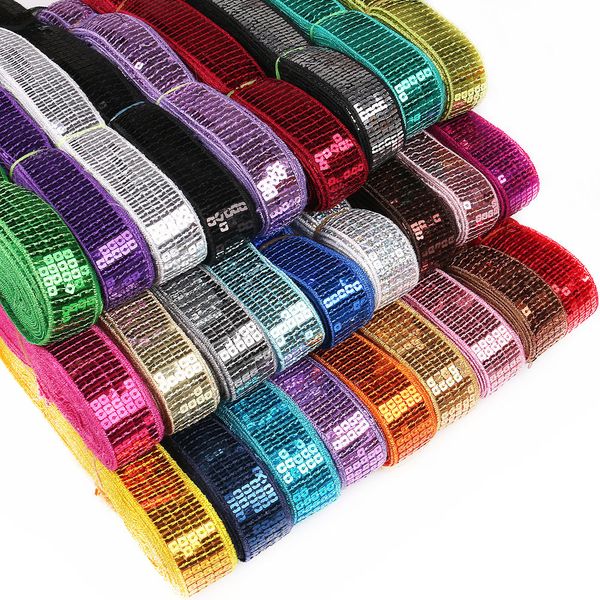 5 yards/lot spangle sequin beading ribbon diy lace trim for hand craft garments head dress decoration, Pink;blue
5 yards/lot spangle sequin beading ribbon diy lace trim for hand craft garments head dress decoration, Pink;blue