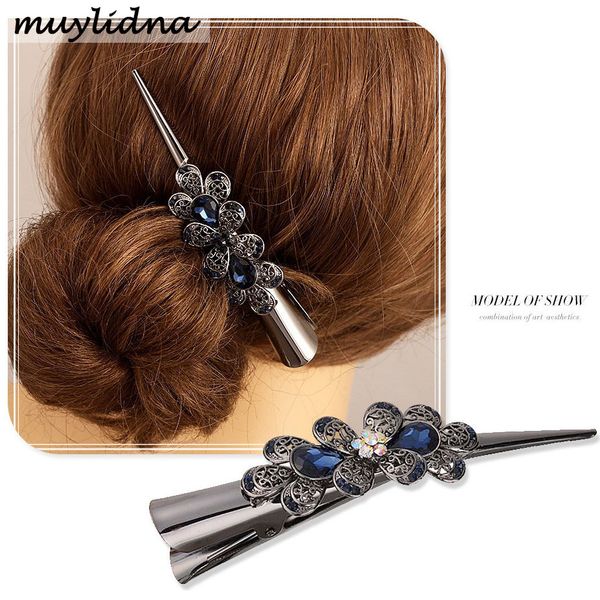 Retro Hair Jewelry High Quality Rhinestone Crystal Flower Hairgrips Hair Clips Women Hair Accessories
Retro Hair Jewelry High Quality Rhinestone Crystal Flower Hairgrips Hair Clips Women Hair Accessories