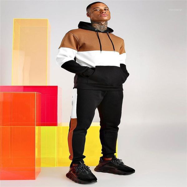 casual long sleeve o neck sweatshirts suits spring new style trousers sets patchwork mens designer tracksuits, Gray
casual long sleeve o neck sweatshirts suits spring new style trousers sets patchwork mens designer tracksuits, Gray
