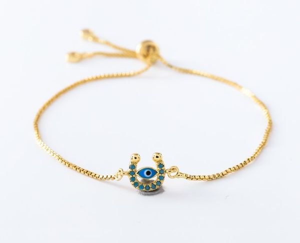 gold silver micro pave cz cubic zirconia rope adjusted copper beads bracelet eye yuj35 charm braided bangles women, Black
gold silver micro pave cz cubic zirconia rope adjusted copper beads bracelet eye yuj35 charm braided bangles women, Black