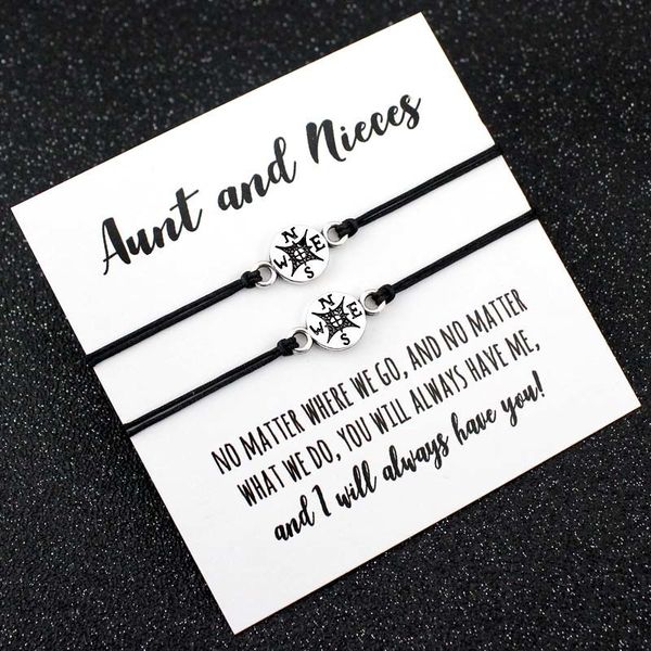 aunt niece mother daughters grandma granddaughter love friends thanksgiving gift make a dream compass bracelets for women, Golden;silver
aunt niece mother daughters grandma granddaughter love friends thanksgiving gift make a dream compass bracelets for women, Golden;silver