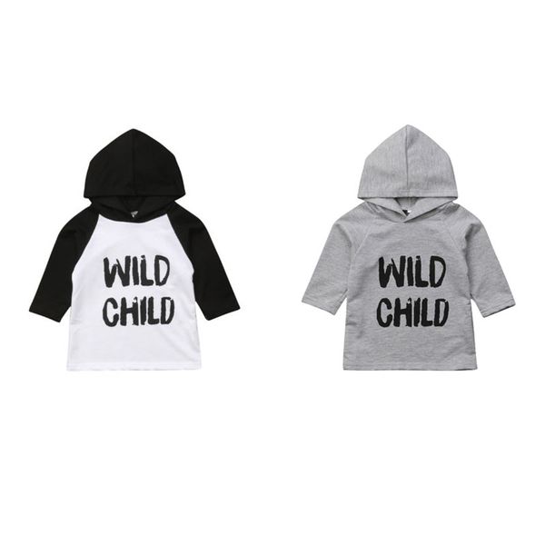2018 baby toddler kid baby boy girl wild child hooded sweater sweatshirt clothes 1-6years, Black
2018 baby toddler kid baby boy girl wild child hooded sweater sweatshirt clothes 1-6years, Black