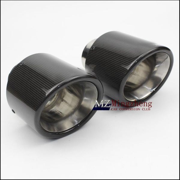 114mm outlet glossy carbon fiber exhaust tip 304 stainless steel universal muffler tips a.k exhaust pipe
114mm outlet glossy carbon fiber exhaust tip 304 stainless steel universal muffler tips a.k exhaust pipe