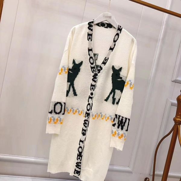 high end 2019 winter white мохер длинные женские кардиганы письмо deer печати длинные свитера женщин 6272, White;black
high end 2019 winter white мохер длинные женские кардиганы письмо deer печати длинные свитера женщин 6272, White;black