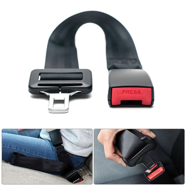 36cm car adjustable safety seat belt extension extender seatbelt universal