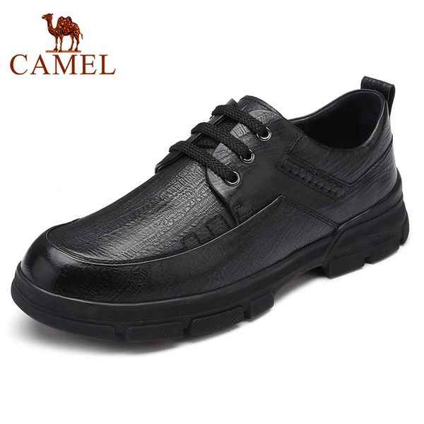camel business men shoes men's genuine leather wild dress wedding cowhide casual shoes men soft insole non-slip bottom, Black
camel business men shoes men's genuine leather wild dress wedding cowhide casual shoes men soft insole non-slip bottom, Black