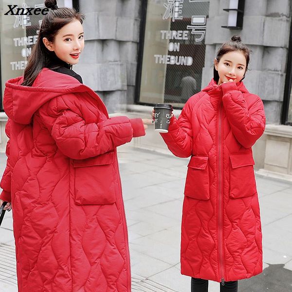 new 2018 warm cotton long parka plus size winter jacket women coat thick cotton padded wadded inverno casaco outerwear xnxee, Tan;black
new 2018 warm cotton long parka plus size winter jacket women coat thick cotton padded wadded inverno casaco outerwear xnxee, Tan;black