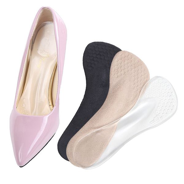 women silicone gel insoles arch support ortc flatfoot prevent foot cocoon high heels shoes pad absorption man non-slip, Black
women silicone gel insoles arch support ortc flatfoot prevent foot cocoon high heels shoes pad absorption man non-slip, Black
