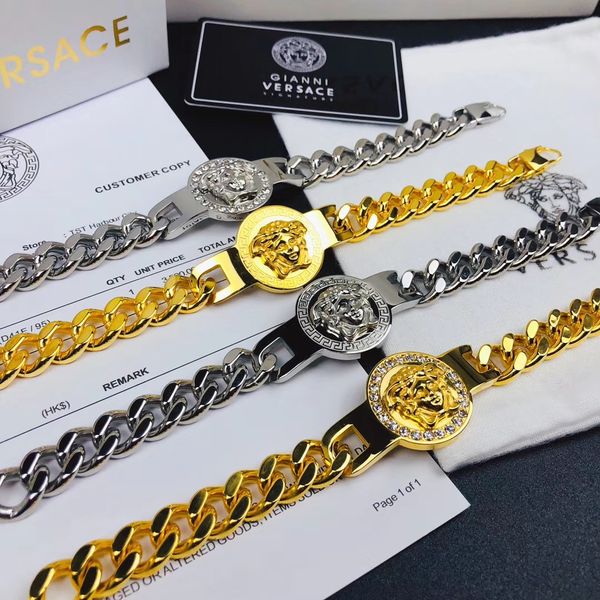 2019 fashion brand womans beacelets for men wrap stainless steel bracelets with alloy buckle fashion nature jewelry no box 4 color chose, White
2019 fashion brand womans beacelets for men wrap stainless steel bracelets with alloy buckle fashion nature jewelry no box 4 color chose, White