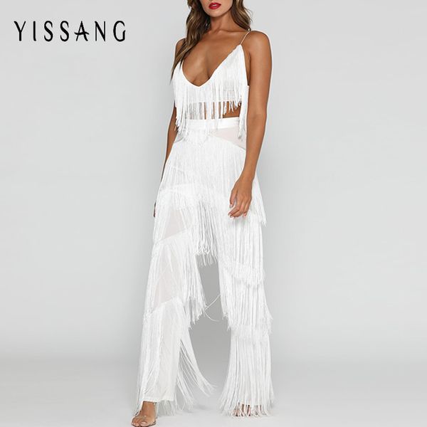 yissang red black women two piece sets long pants and strap tassel set trousers solid party club casual wear suits, Gray
yissang red black women two piece sets long pants and strap tassel set trousers solid party club casual wear suits, Gray