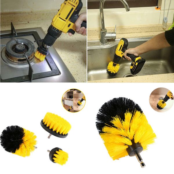 New 1\3PCS Electric Drill Cleaning Nylon Brush Bristle Drill Brush Rotary Scrubber Set Household Cleaning Brushes Tools
New 1\3PCS Electric Drill Cleaning Nylon Brush Bristle Drill Brush Rotary Scrubber Set Household Cleaning Brushes Tools