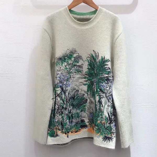 loose sweater women pullover 2019 knitted o-neck print sweater for women long sleeve, White;black
loose sweater women pullover 2019 knitted o-neck print sweater for women long sleeve, White;black