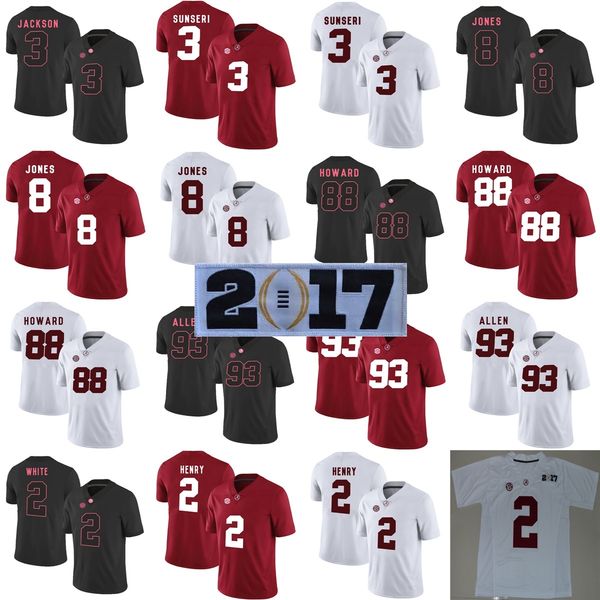 2017 alabama crimson tide college football jerseys 2 jalen hurts 3 ridley julio 9 bo scarbrough 13 tua tagovailoa 8 josh jacobs jerseys, Black;red
2017 alabama crimson tide college football jerseys 2 jalen hurts 3 ridley julio 9 bo scarbrough 13 tua tagovailoa 8 josh jacobs jerseys, Black;red