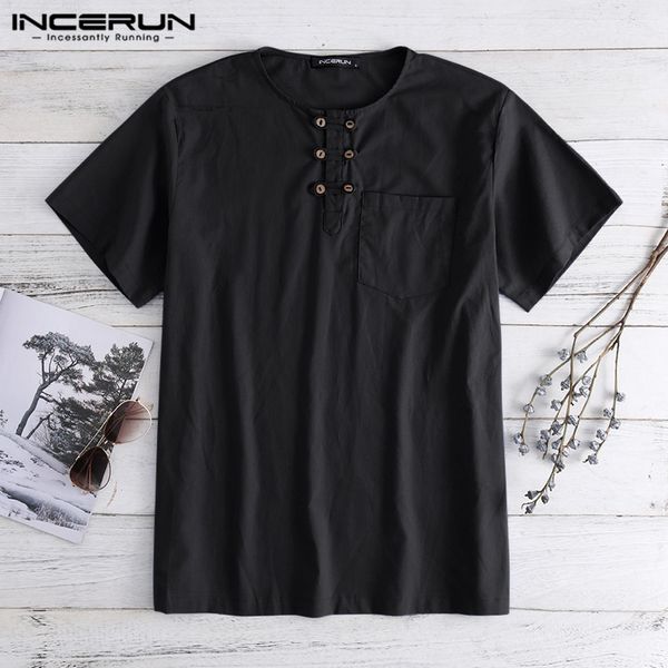 summer chinese style dress men shirts casual men tee short sleeve crew neck button 2019 loose camisa hombre clothes, White;black
summer chinese style dress men shirts casual men tee short sleeve crew neck button 2019 loose camisa hombre clothes, White;black