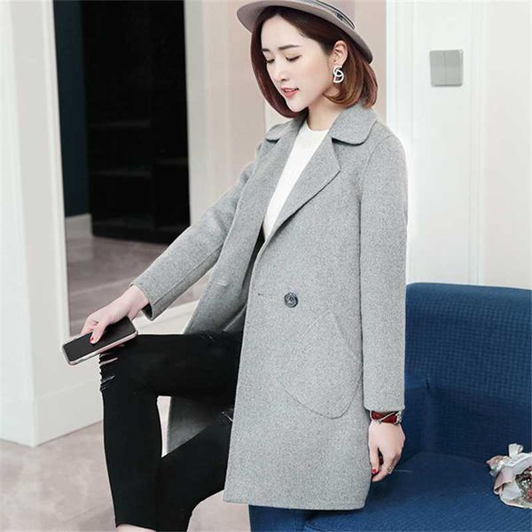 new 2020 double sided 100% wool coats female long plus size casual fashion jacket lady slim boutique women woolen coat clothes, Black
new 2020 double sided 100% wool coats female long plus size casual fashion jacket lady slim boutique women woolen coat clothes, Black