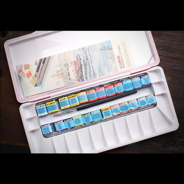 german 24 color solid watercolor paint set sketching transparent waterverf watercolor painting package
german 24 color solid watercolor paint set sketching transparent waterverf watercolor painting package