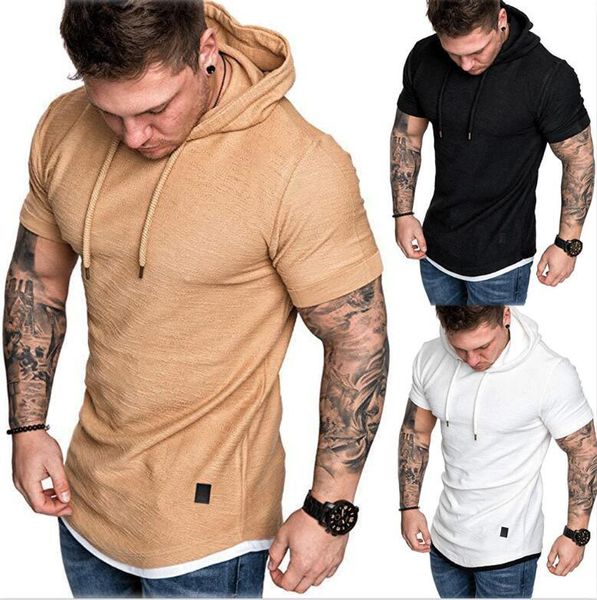 2200# 10 colour m-3xl mens slim fit short sleeve shirts hooded muscle hoodie casual basic t-shirt, White;black
2200# 10 colour m-3xl mens slim fit short sleeve shirts hooded muscle hoodie casual basic t-shirt, White;black