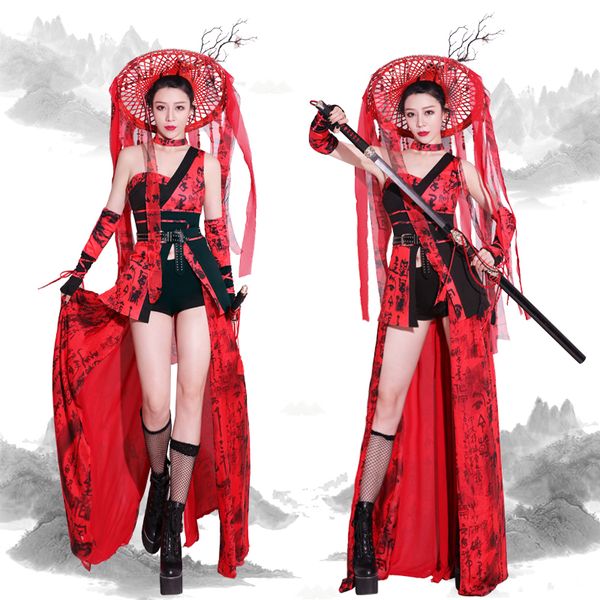 stage wear lady killer theme party cosplay costume for women prom rave clothes show dress dance suit red fairy 3088, Black;red
stage wear lady killer theme party cosplay costume for women prom rave clothes show dress dance suit red fairy 3088, Black;red