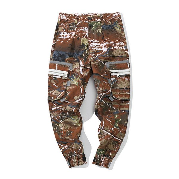 streetwear camouflage printing joggers men camo reflective harem mens jogger pants ankle-length casual hip hop men trousers, Black
streetwear camouflage printing joggers men camo reflective harem mens jogger pants ankle-length casual hip hop men trousers, Black