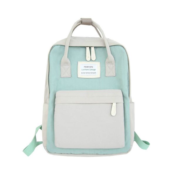 women nylon canvas school backpacks patchwork backpack candy color waterproof school bags for teenagers girls lapbackpacks
women nylon canvas school backpacks patchwork backpack candy color waterproof school bags for teenagers girls lapbackpacks