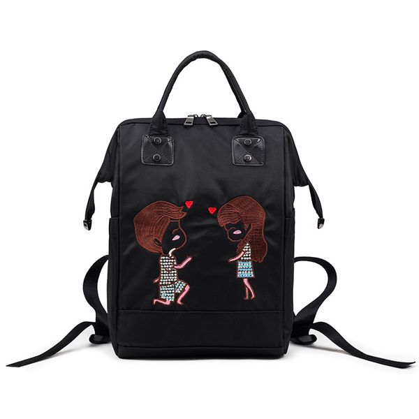 new backpack backpack korean fashion nylon embroidery multifunctional mom multifunctional women's school bag
new backpack backpack korean fashion nylon embroidery multifunctional mom multifunctional women's school bag