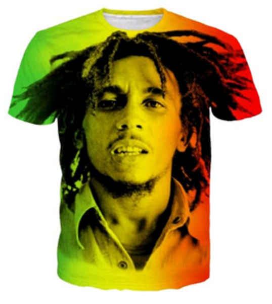 new fashion women/men's t shirts reggae bob marley 3d printing men t-shirts casual men t shirt hip hop summer rw0171, White;black
new fashion women/men's t shirts reggae bob marley 3d printing men t-shirts casual men t shirt hip hop summer rw0171, White;black