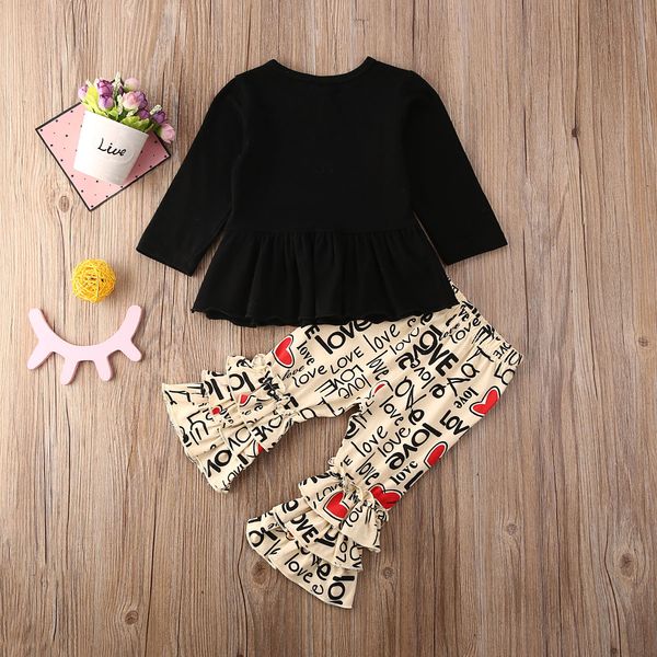 2020 valentines day kids clothes toddler girls love blouse ruffle pants baby girl hearts outfit 1-5t, White
2020 valentines day kids clothes toddler girls love blouse ruffle pants baby girl hearts outfit 1-5t, White