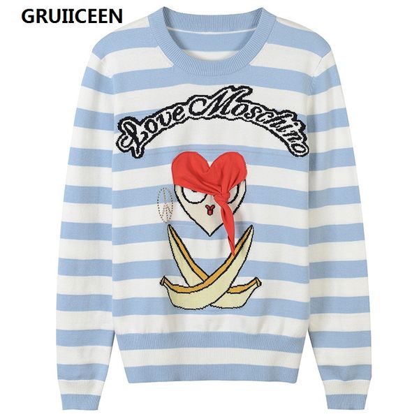 gruiiceen autumn korean style knitted sweaters and pullovers women fashion cute cartoon sweater female new, White;black
gruiiceen autumn korean style knitted sweaters and pullovers women fashion cute cartoon sweater female new, White;black