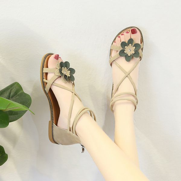 2020 summer shoes woman sandals casual open toe back zipper ankle strap flowers beach gladiator low chunky strappy sandalias, Black
2020 summer shoes woman sandals casual open toe back zipper ankle strap flowers beach gladiator low chunky strappy sandalias, Black