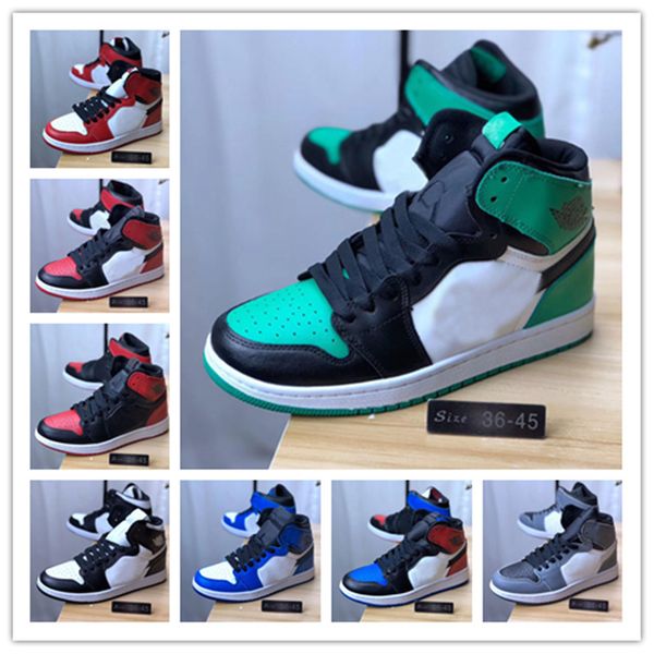 Классический 1S Toe Bred Чикаго Пайн Зеленый Черный Bred Banned Баскетбольная обувь 1 Мужчи
Классический 1S Toe Bred Чикаго Пайн Зеленый Черный Bred Banned Баскетбольная обувь 1 Мужчи