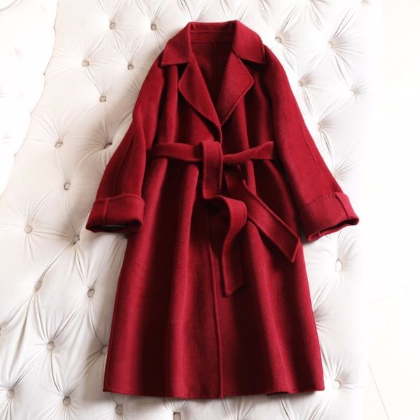 breif fashion loose double wool coat women winter jacket long 2019 clearance, Black
breif fashion loose double wool coat women winter jacket long 2019 clearance, Black
