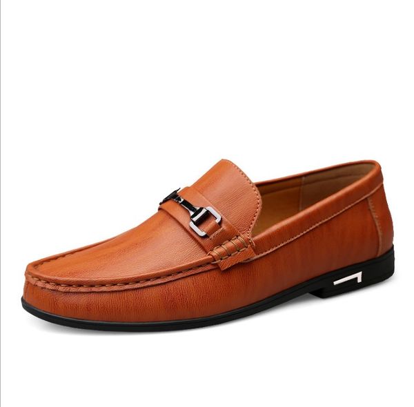 new men dress shoes light breathable genuine leather shoe flat loafers slip-on soft moccasins driving shoes summer, Black
new men dress shoes light breathable genuine leather shoe flat loafers slip-on soft moccasins driving shoes summer, Black