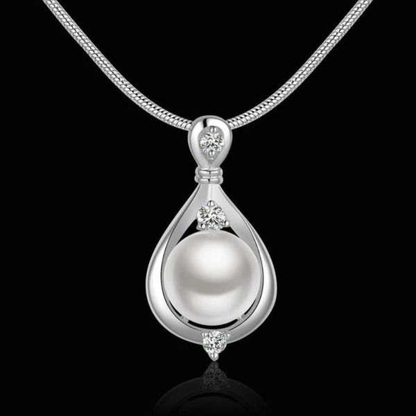 women classic beads pendant necklace long chain necklaces simple style jewelry ll@17, Silver
women classic beads pendant necklace long chain necklaces simple style jewelry ll@17, Silver