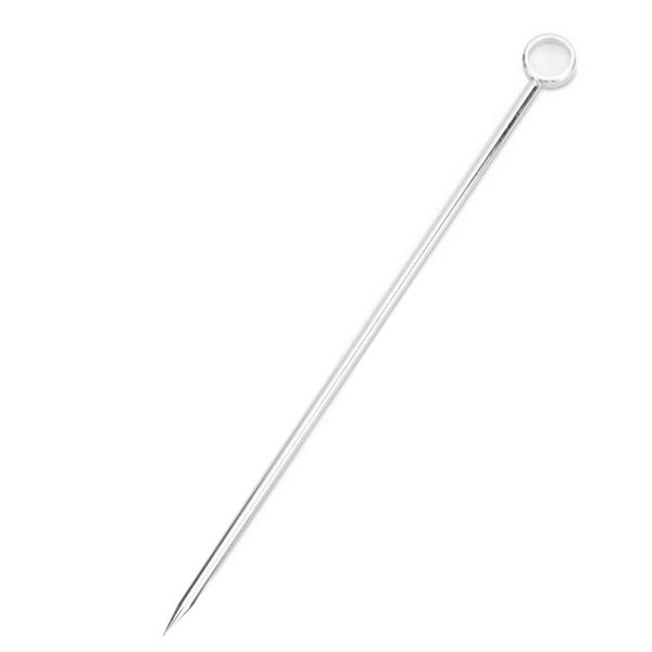 12pcs/pack stainless steel cocktail picks fruit bar sticks toothpicks drink stirring kitchen dinging bar tool 10.6cm
12pcs/pack stainless steel cocktail picks fruit bar sticks toothpicks drink stirring kitchen dinging bar tool 10.6cm