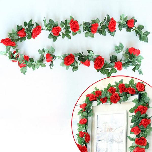 artificial rose garland 16heads flower vine ivy wedding home garden string decoration for centerpieces and crafts
artificial rose garland 16heads flower vine ivy wedding home garden string decoration for centerpieces and crafts