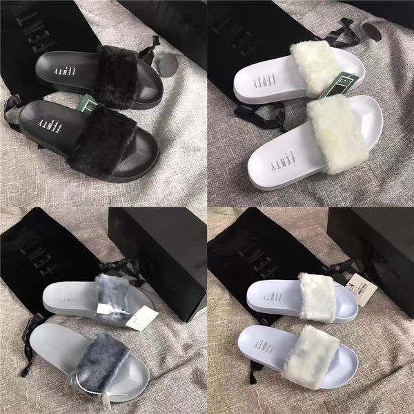 factory wholesale fashion raccoon fur soft sandals women slippers slide natural color fur slippers#574, Black
factory wholesale fashion raccoon fur soft sandals women slippers slide natural color fur slippers#574, Black